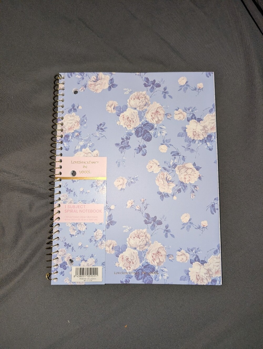LoveShackFancy x Target Everblooming Rosettes Notebook - Picture 3 of 6